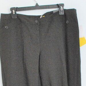 Studio 1940 Right Fit Melissa Straight Leg Slacks Plus Size 2 Average NWT